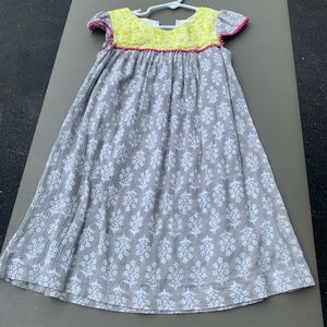 Mini Boden, girls dress, size 4-5